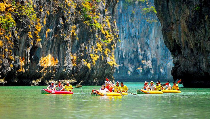 Vé Tham Quan Chèo Thuyền Khám Phá Vịnh Phang Nga