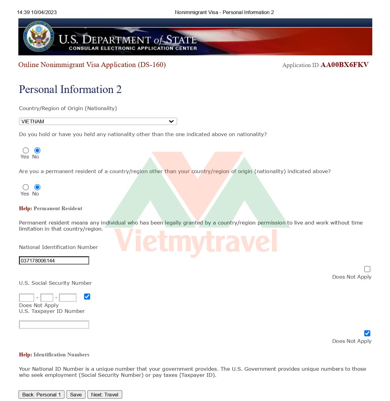 Chi tiết các bước hướng dẫn làm visa Mỹ chi tiết, mới nhất, đầy đủ nhất tại Vietmytravel