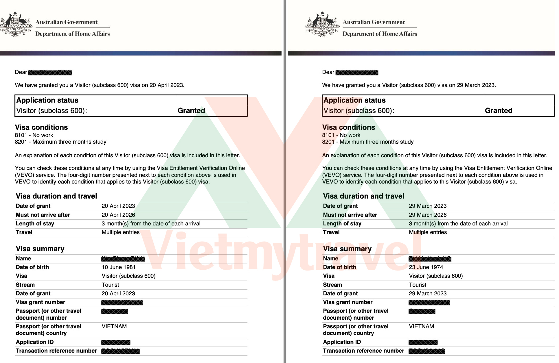 Giải đáp tất cả thắc mắc của bạn về visa du lịch Úc 600 - Du Lịch Việt Mỹ